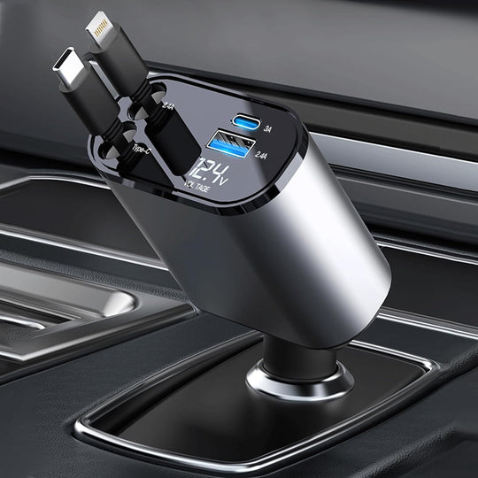 Retractable Fast Car Charger